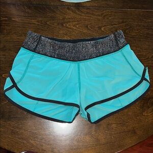 Women's Teal Athletic Shorts